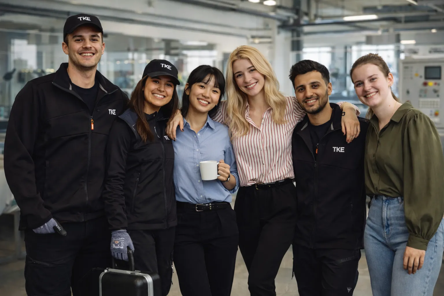 TK Elevator early careers team