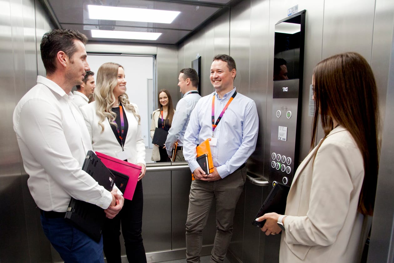 People & Culture team at TK Elevator