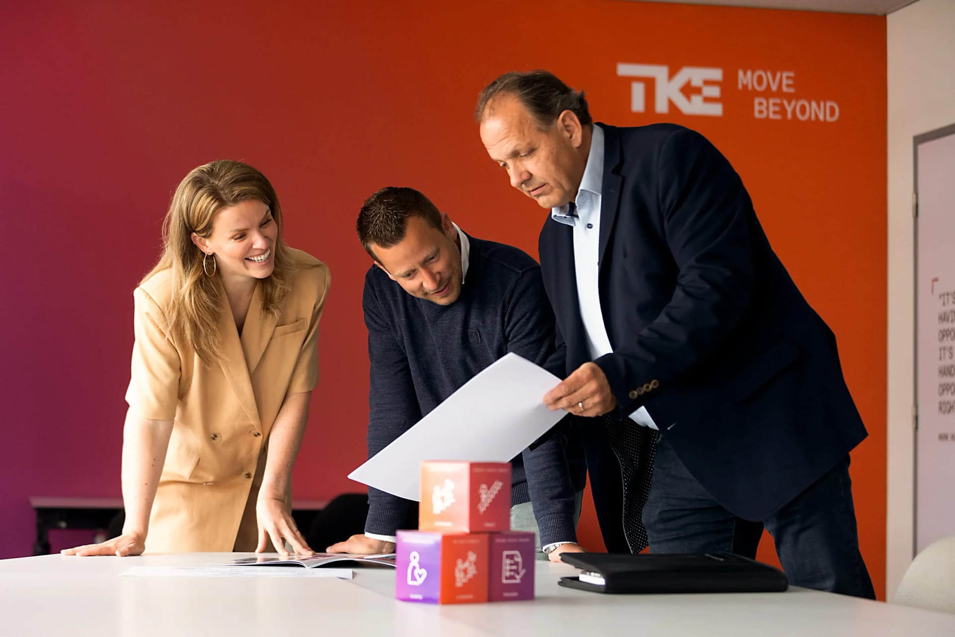 Sales team at TK Elevator